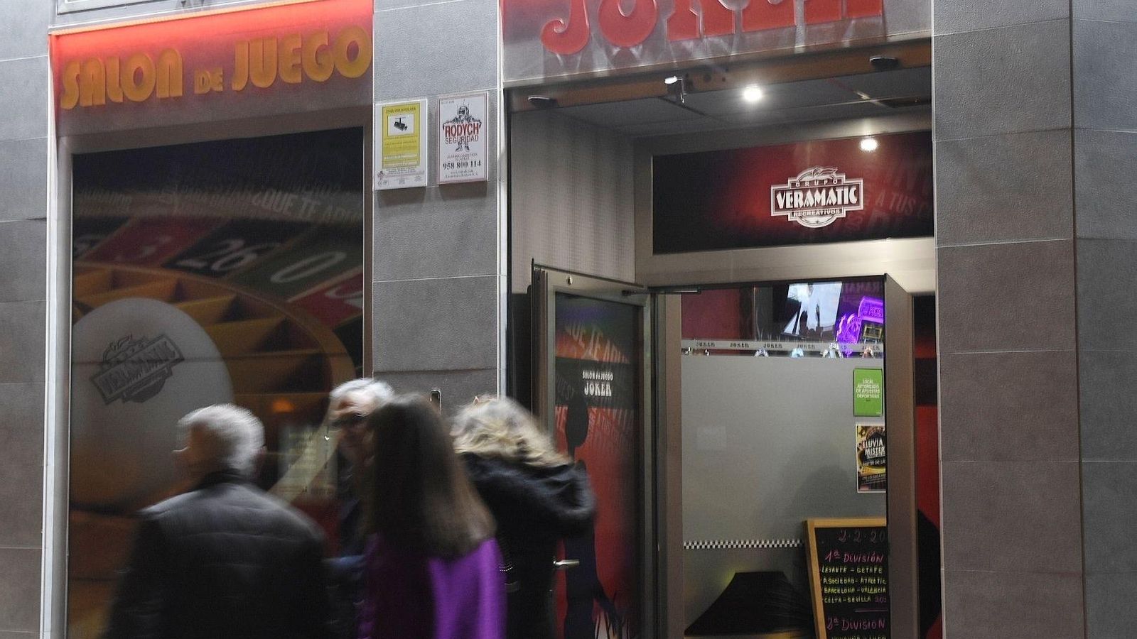 Uno de los salones de la ciudad.