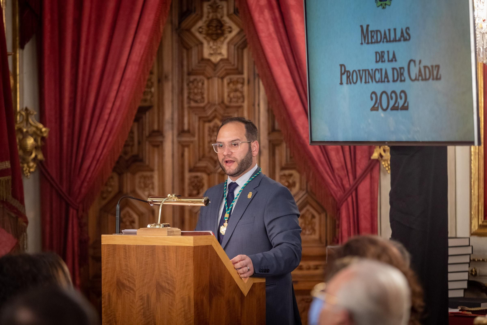 Imágenes de la entrega de medallas por el Día de la provincia de Cádiz
