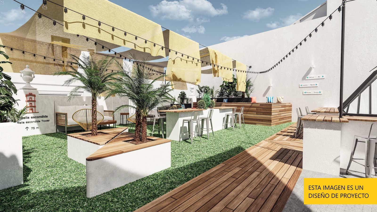 Una propuesta para la terraza de la azotea Una propuesta para la terraza de la azotea