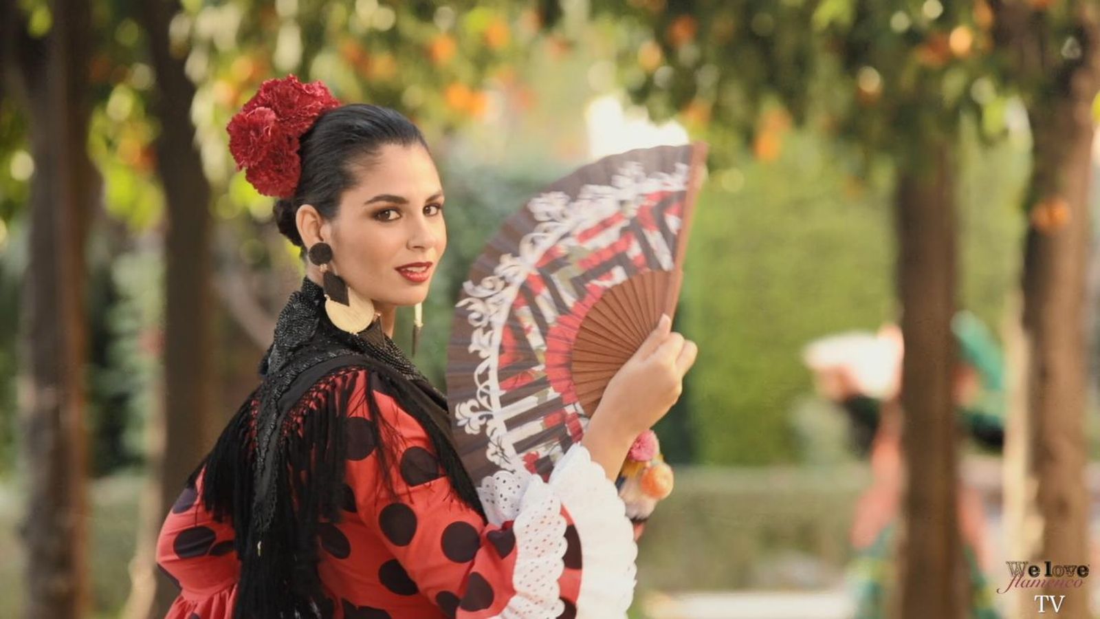 Uno de los diseños de Rocío Peralta vistos en We Love Flamenco 2021.