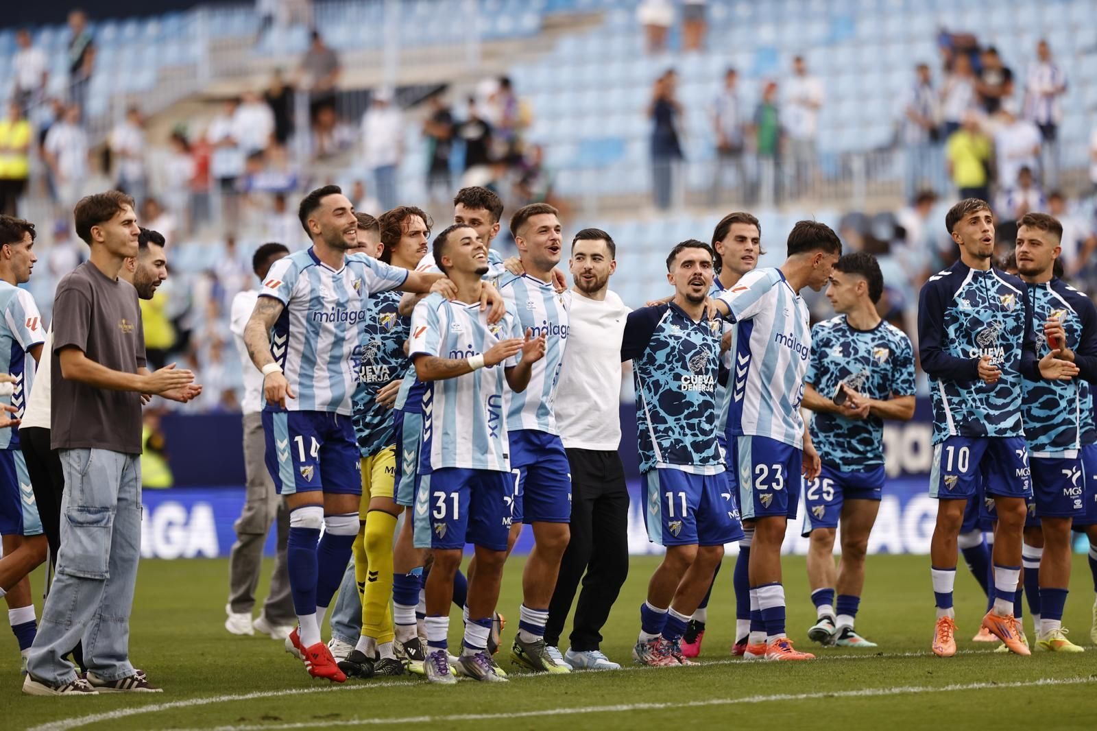 Las fotos del Málaga - Andorra