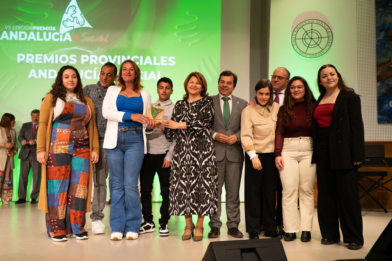 Imágenes de la VII edición de los Premios Andalucía + Social en la Universidad de Huelva