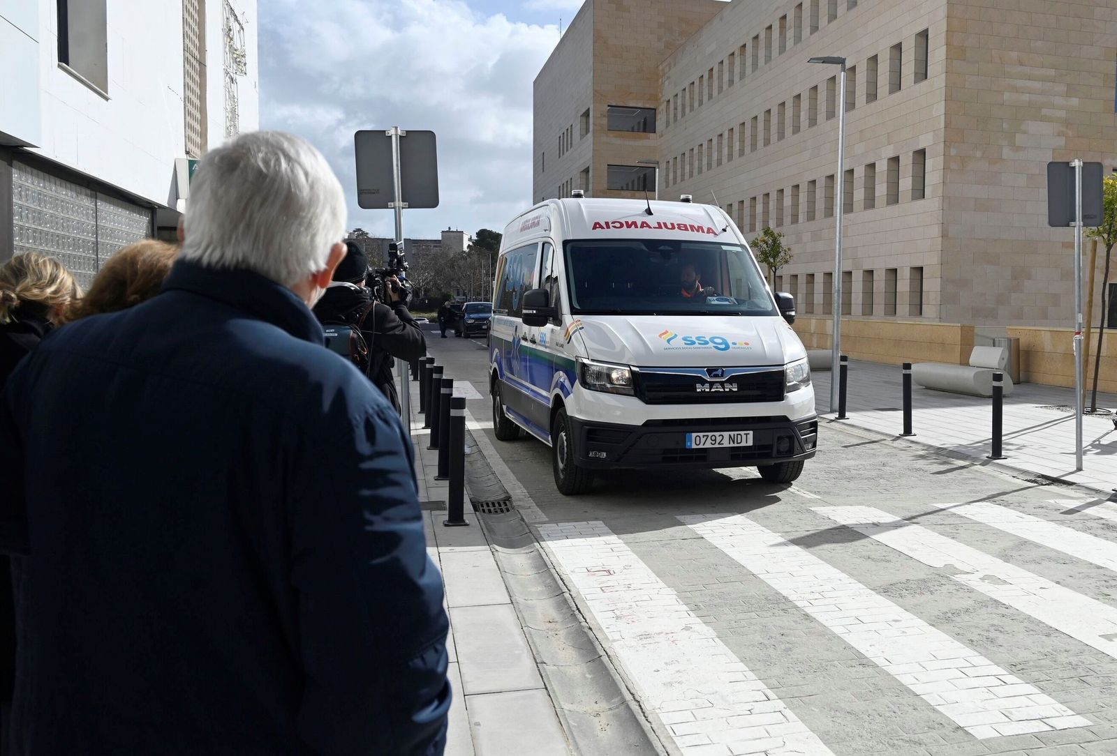 Salida niños heridos accidente Adamuz