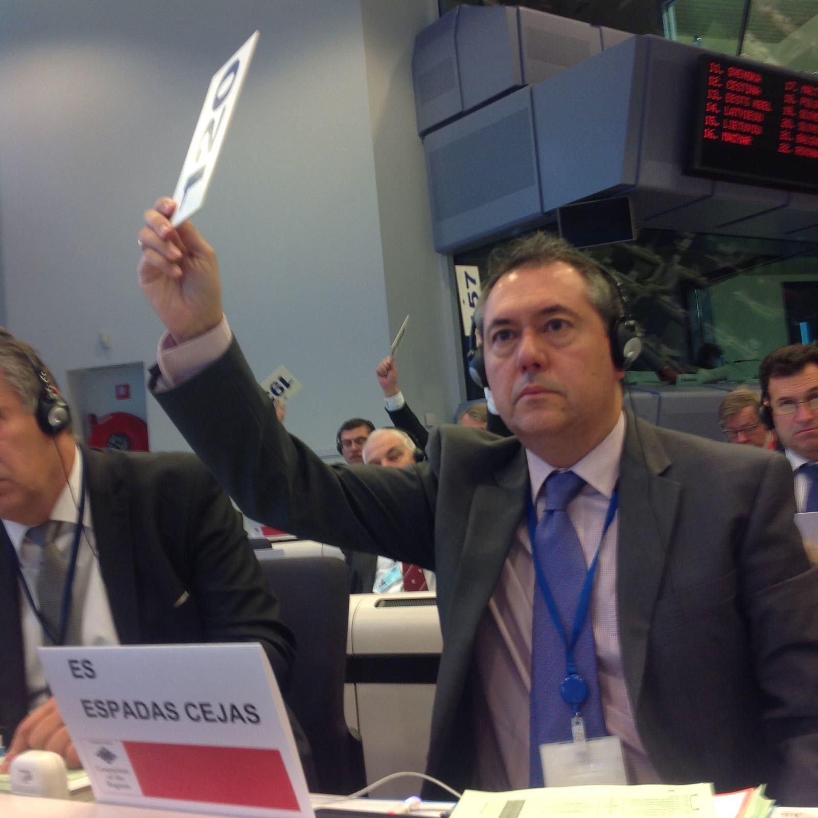 Espadas en Bruselas.