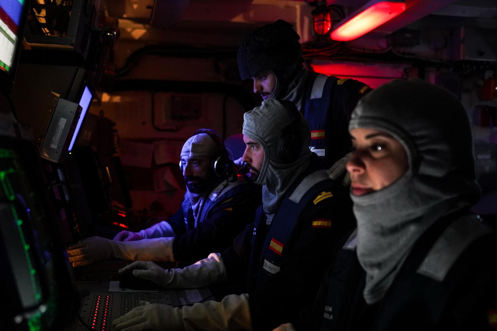 Las fotos del mayor ejercicio de los últimos años en el Estrecho de Gibraltar y el Golfo de Cádiz de la Armada y la OTAN