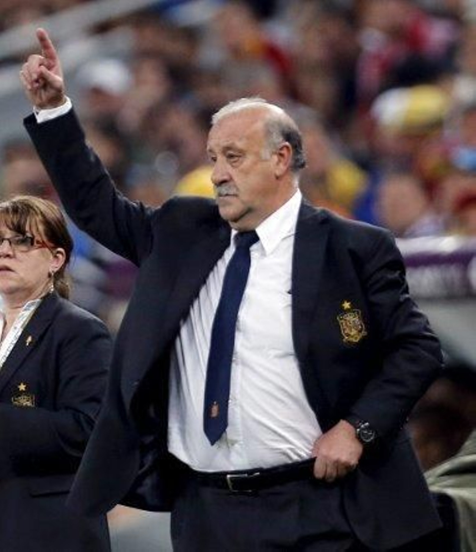 Del Bosque: "Confío en Cesc y por eso juega"