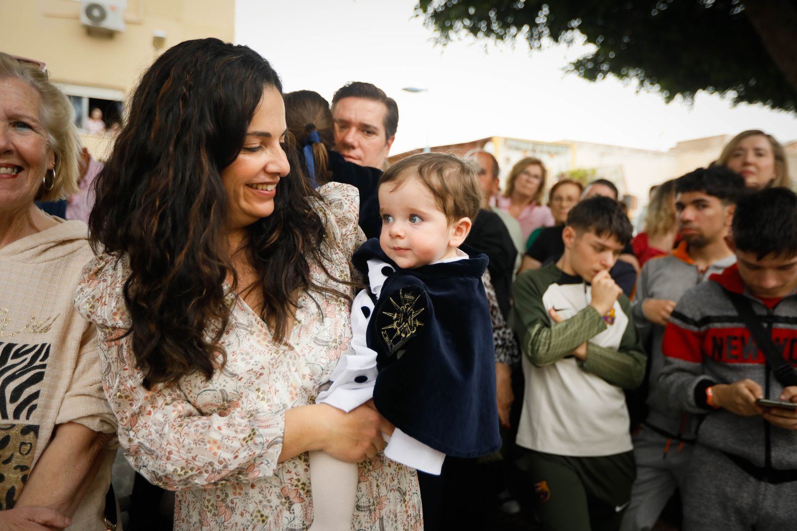 Mira como la cena sale a las calles de Almería tras las lluvias