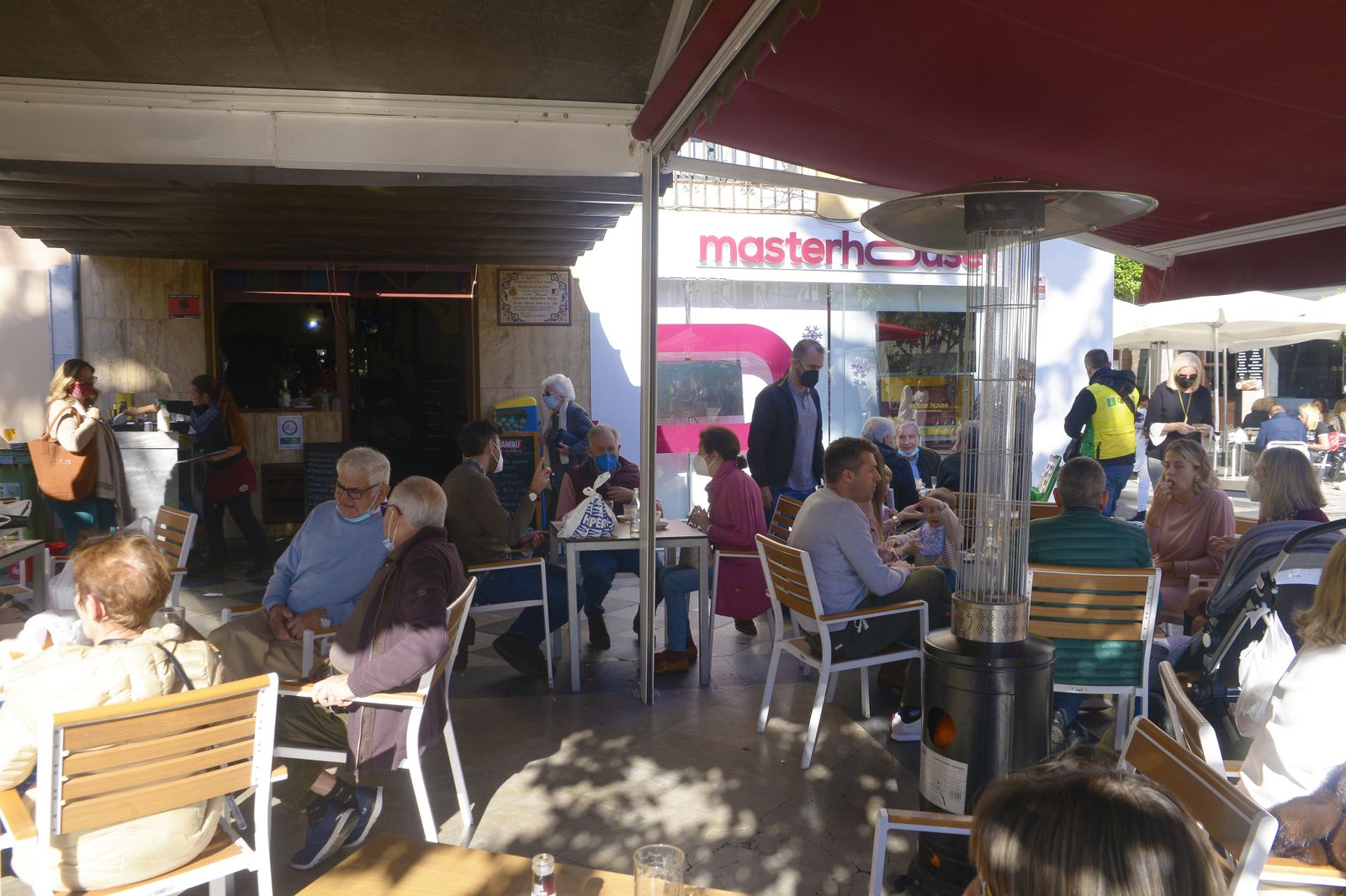Fotos de ambiente navideño en Algeciras.
