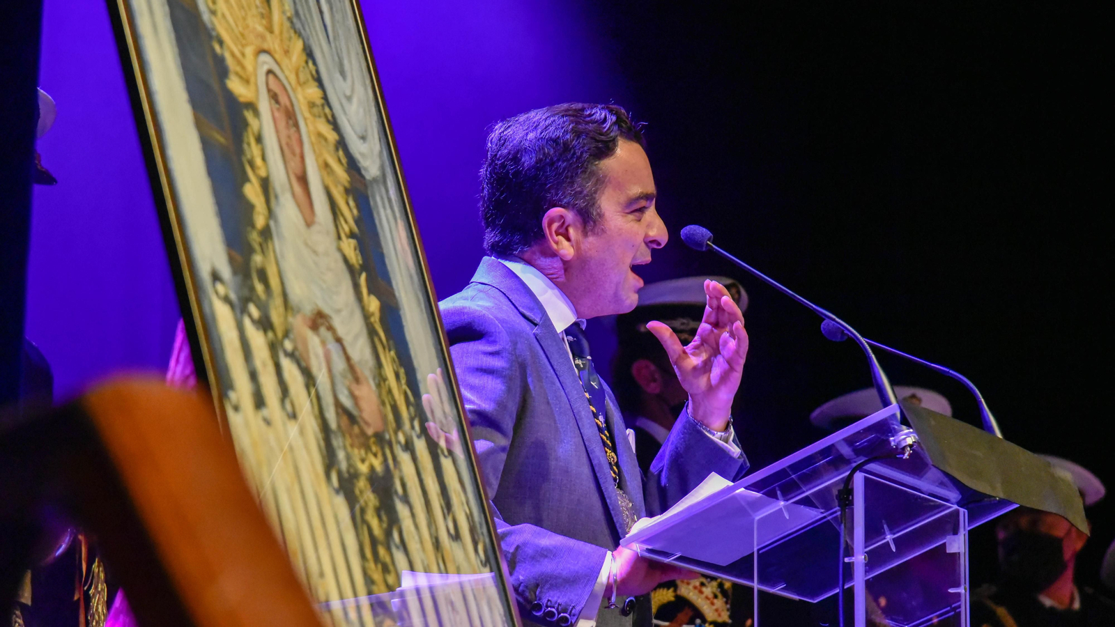 Las fotos de la presentación del cartel de la Semana Santa 2022 de La Línea