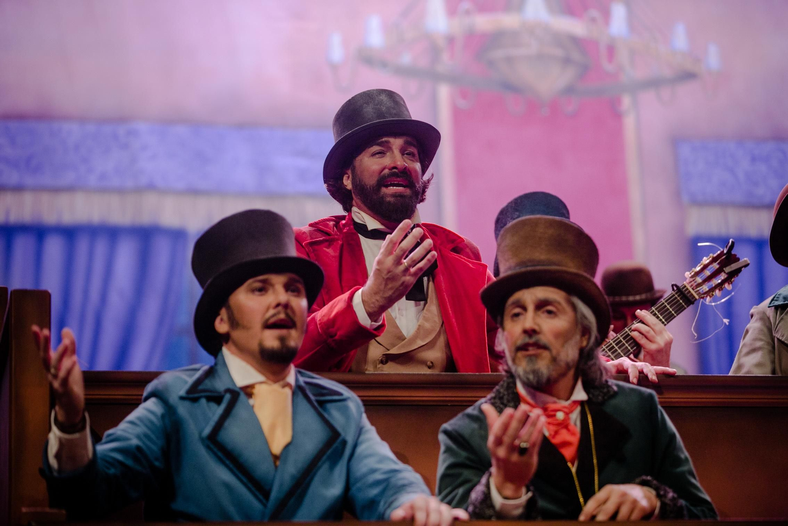 La comparsa "El jurado"