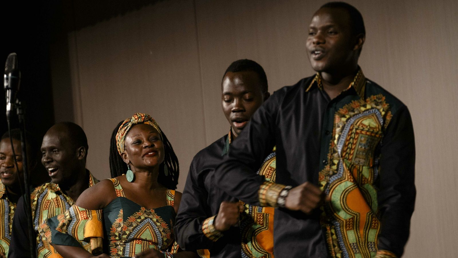 La formación ugandesa Aba Taano.