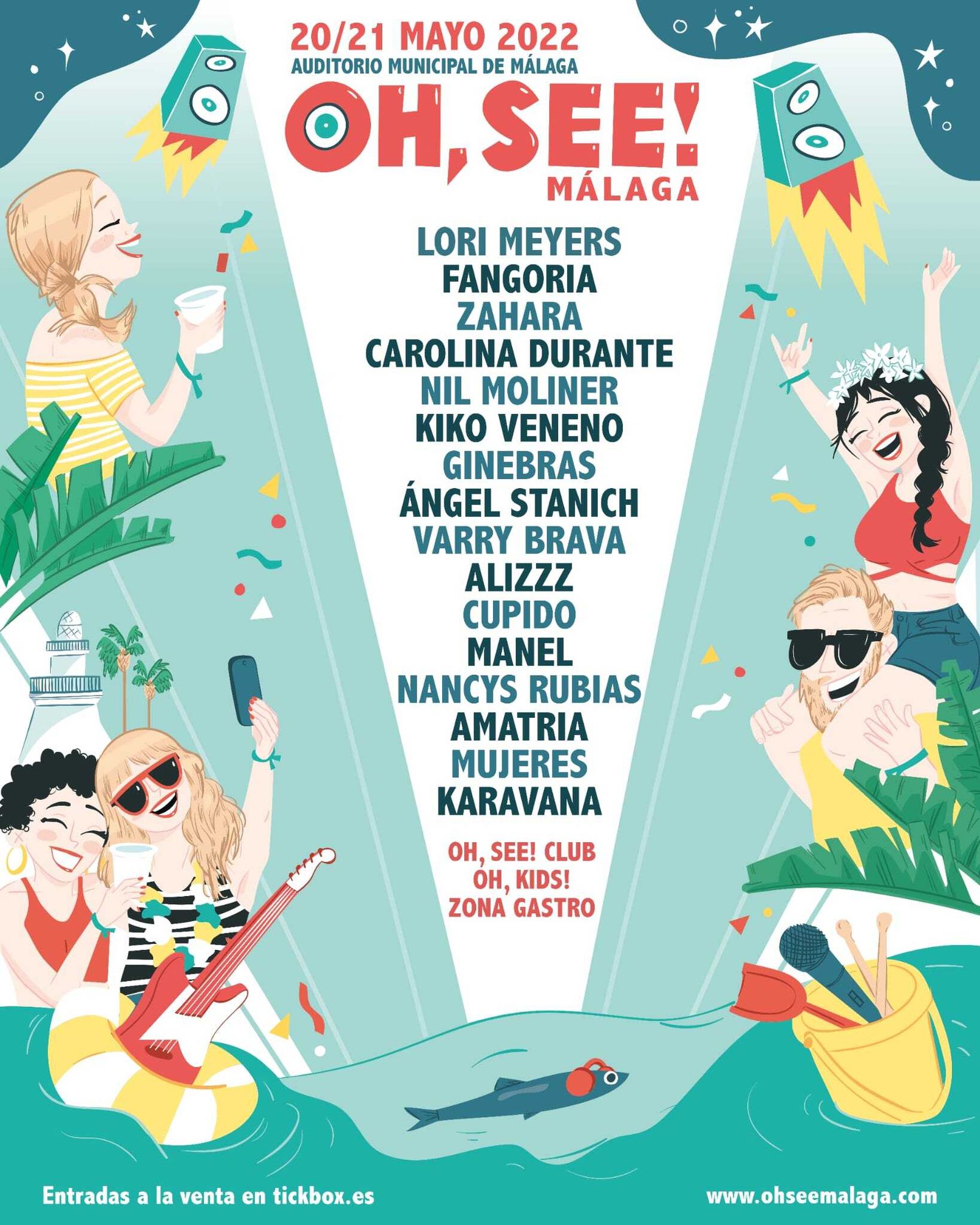 Cartel completo del festival.