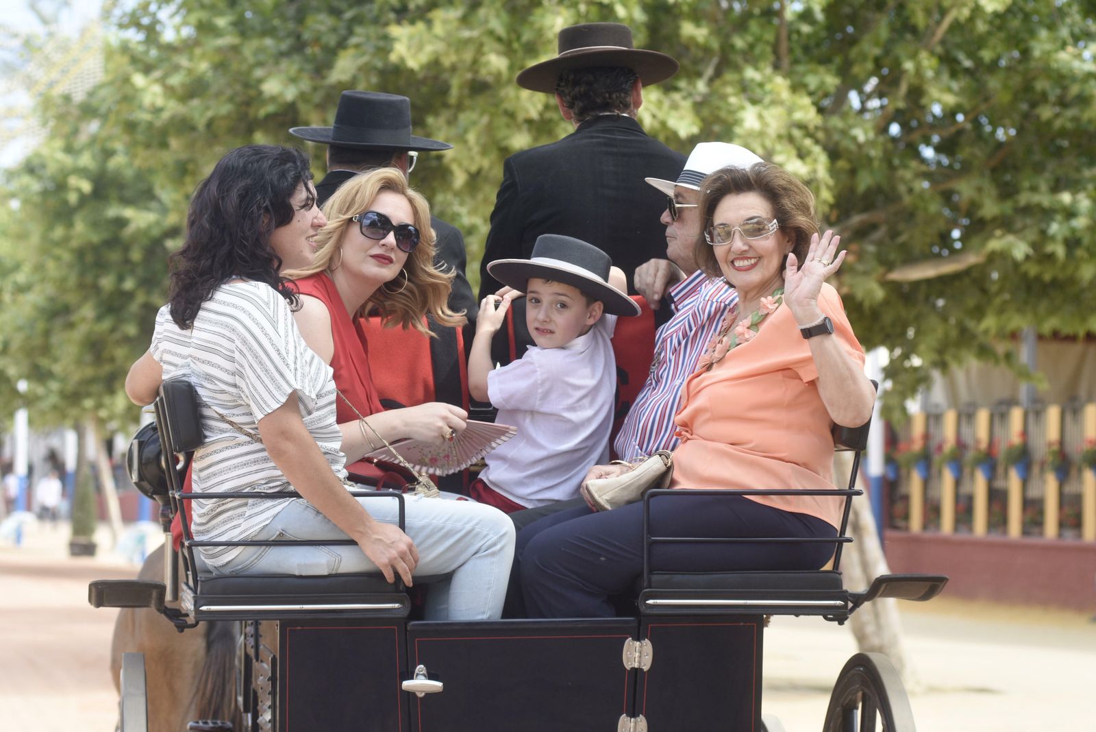 Las imágenes del lunes de la Feria de Córdoba