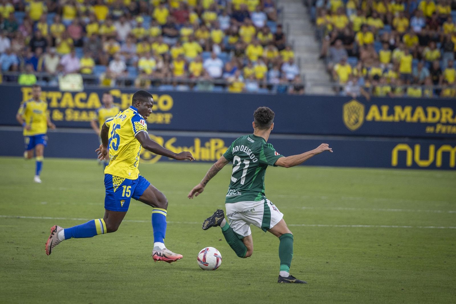Las imágenes del Cádiz CF-Racing de Ferrol