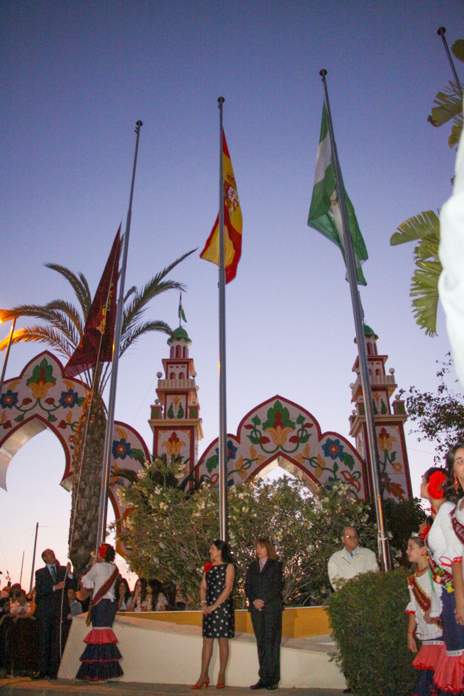 Primer día de Feria en Chiclana