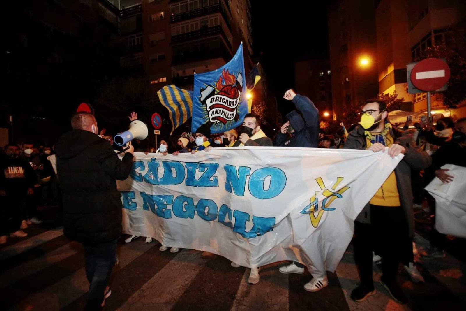 Las imágenes del partido Cádiz - Espanyol