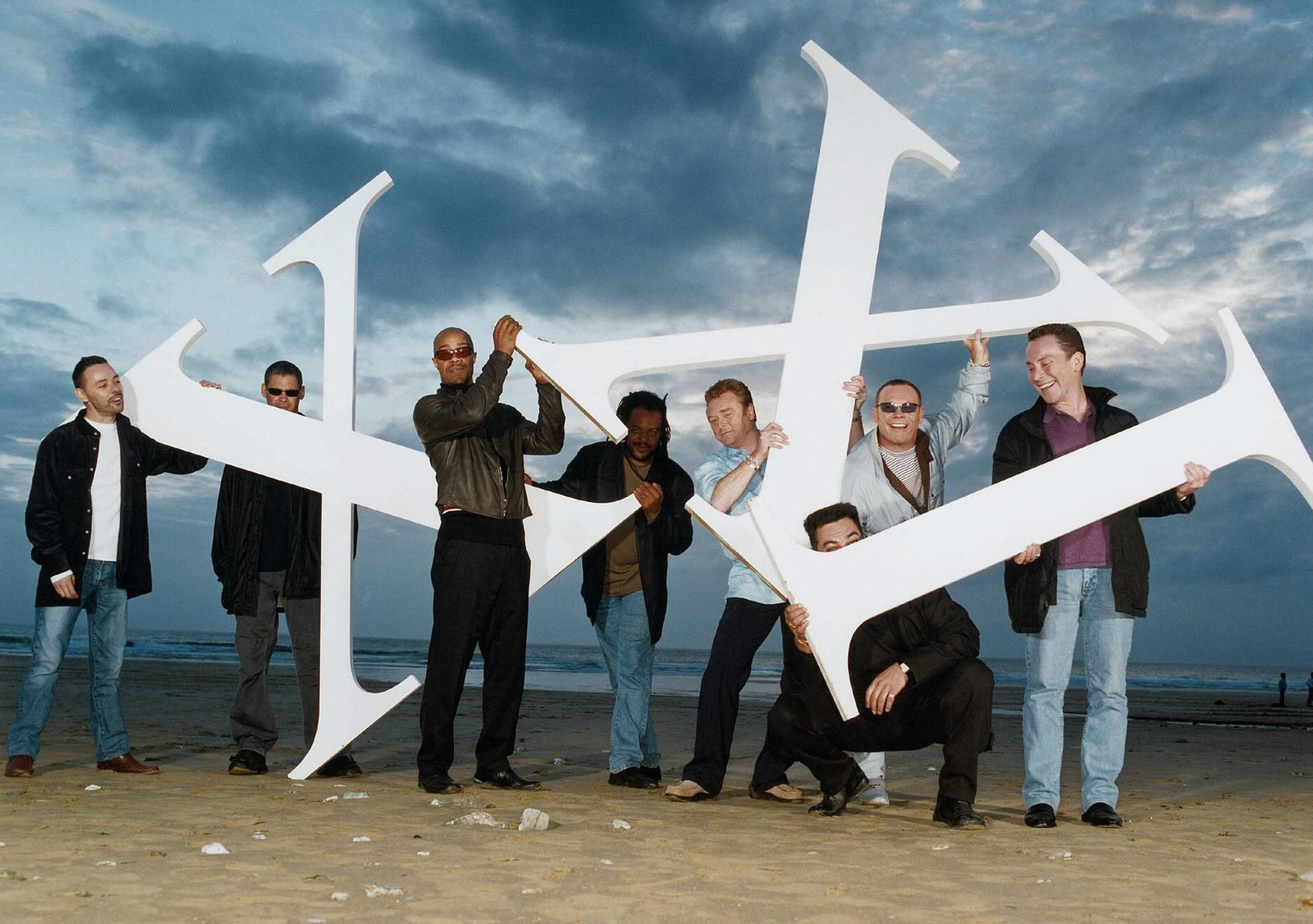 El grupo británico UB40, en una imagen promocional.