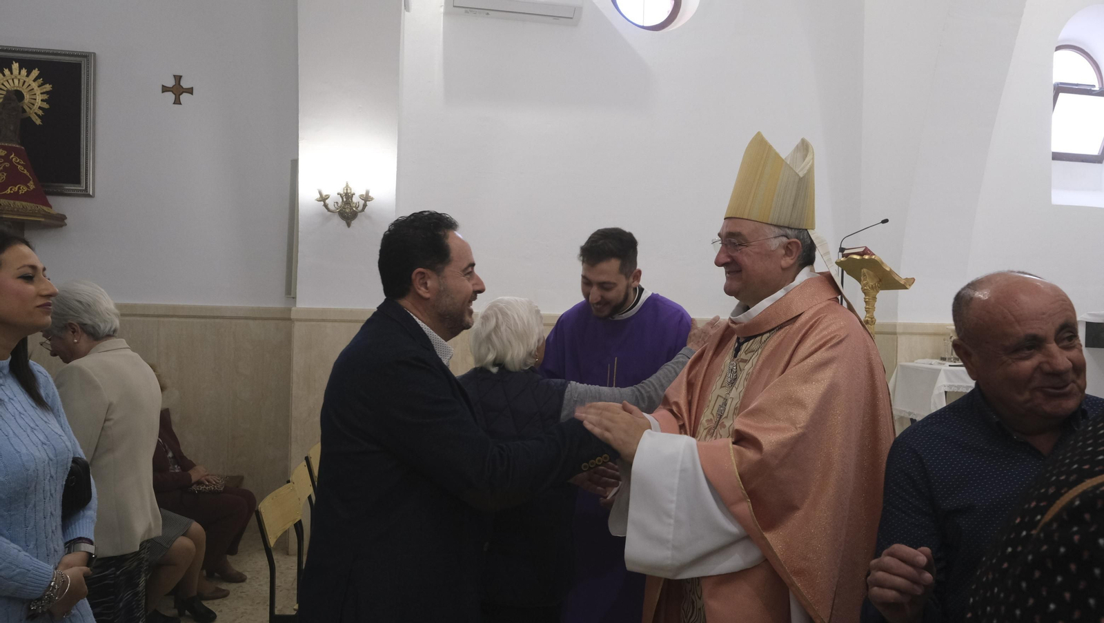 Imágenes de la bendición de la Borriquita de El Alquián, por el Obispo de Almería