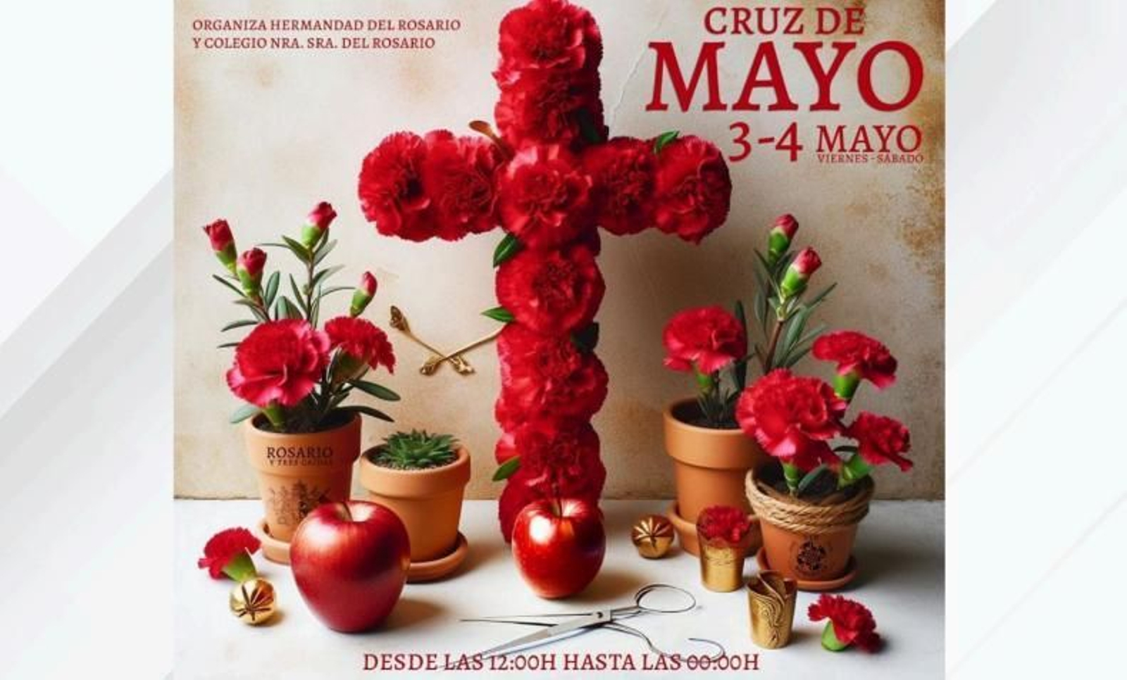 Cruces Cofrades: horarios, sitios y barras para este Día de la Cruz en Granada