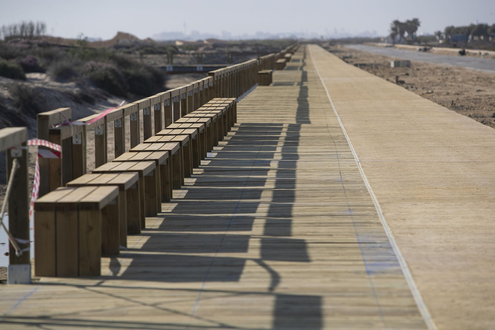La nueva imagen de la playa de Camposoto