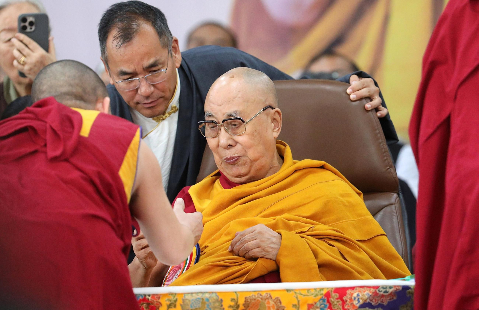 Las imágenes del 90º cumpleaños del dalái lama
