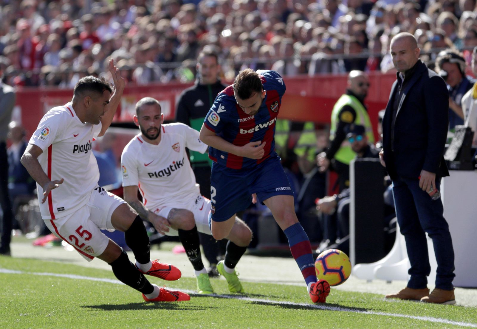 Las imágenes del Sevilla FC - Levante