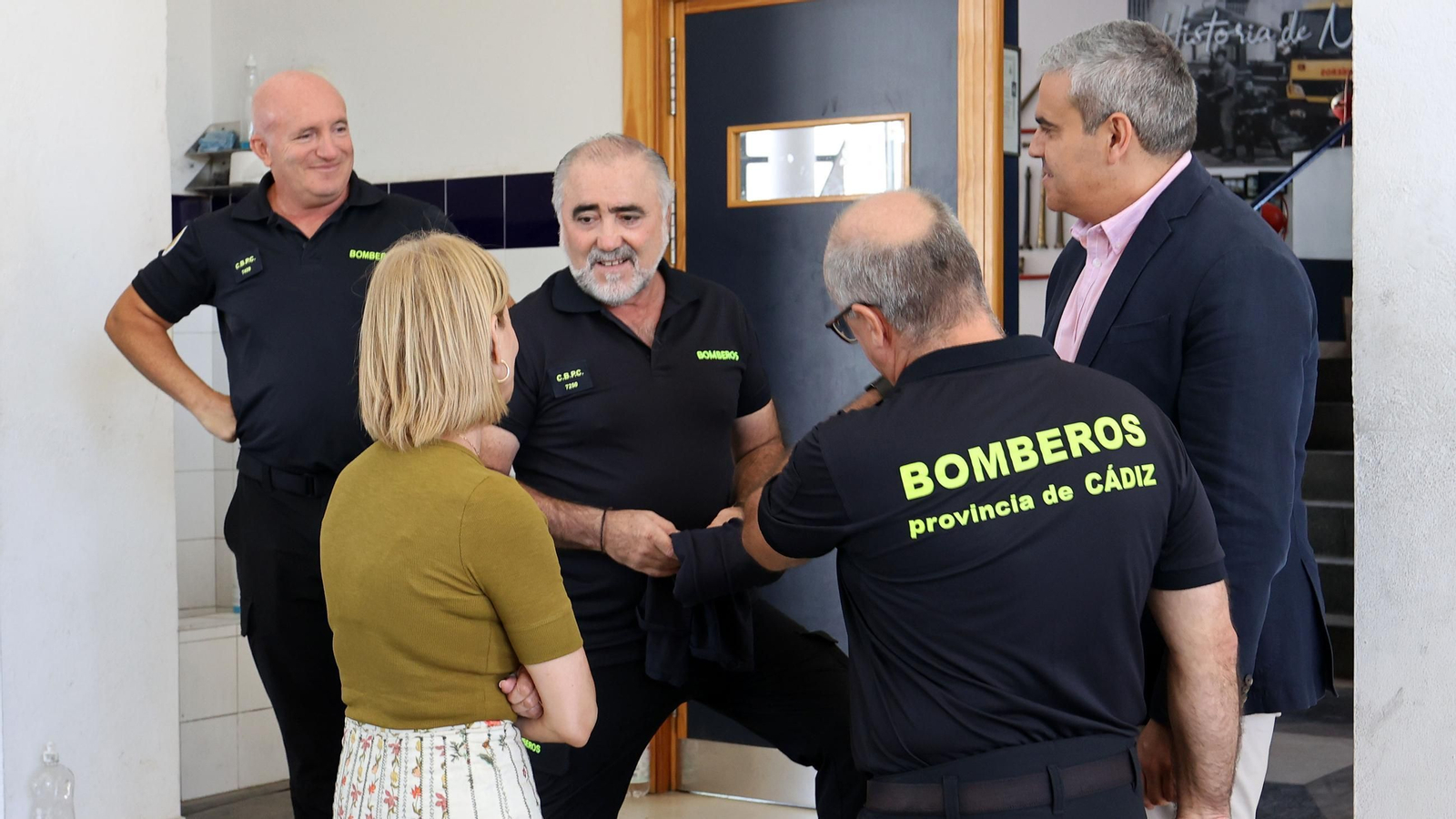 Bomberos de la provincia de Cádiz se trasladan a Orense para apoyar en la lucha contra los incendios