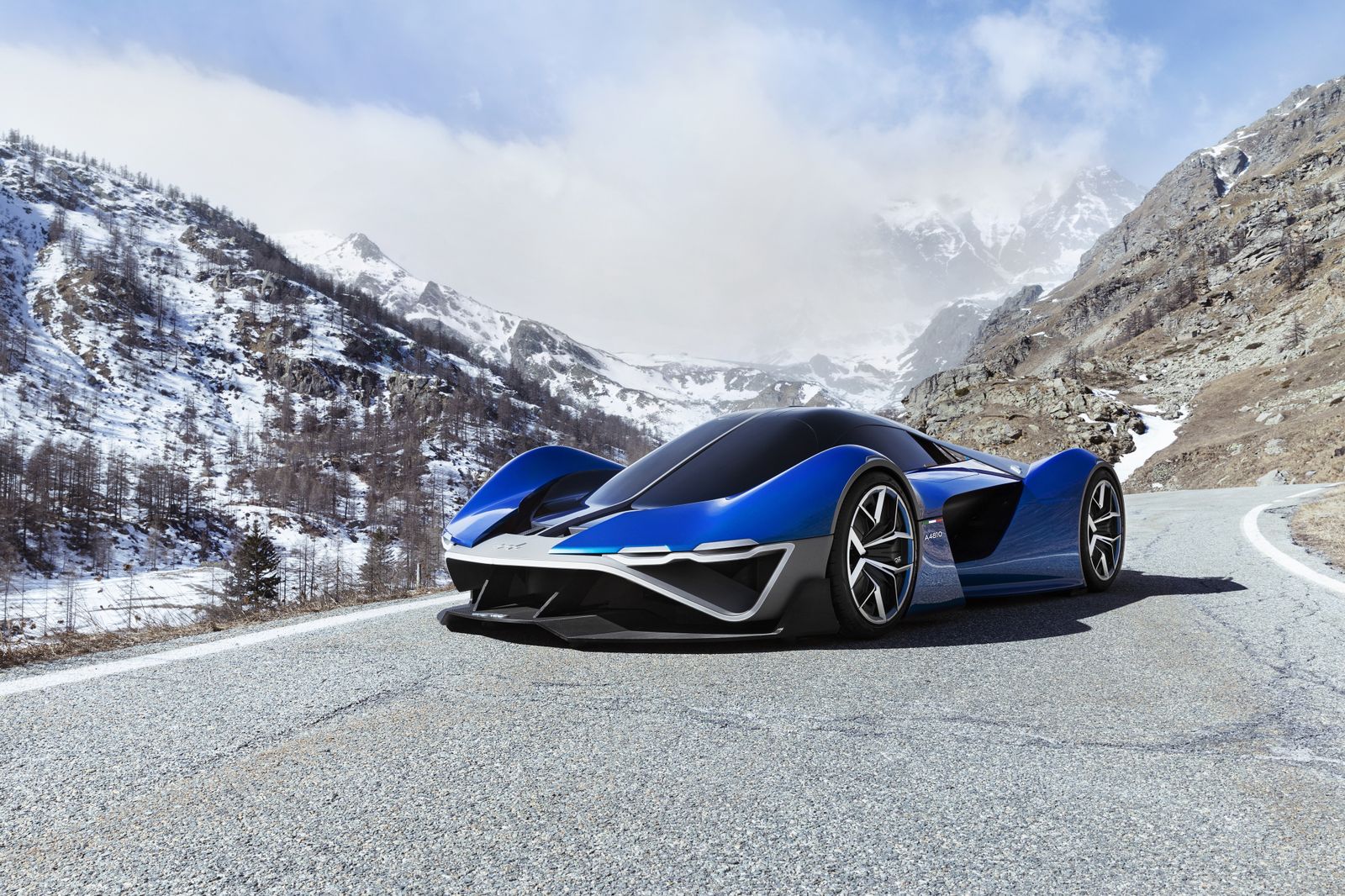 Alpine presenta un concept-car que visualiza un futuro coche de producción