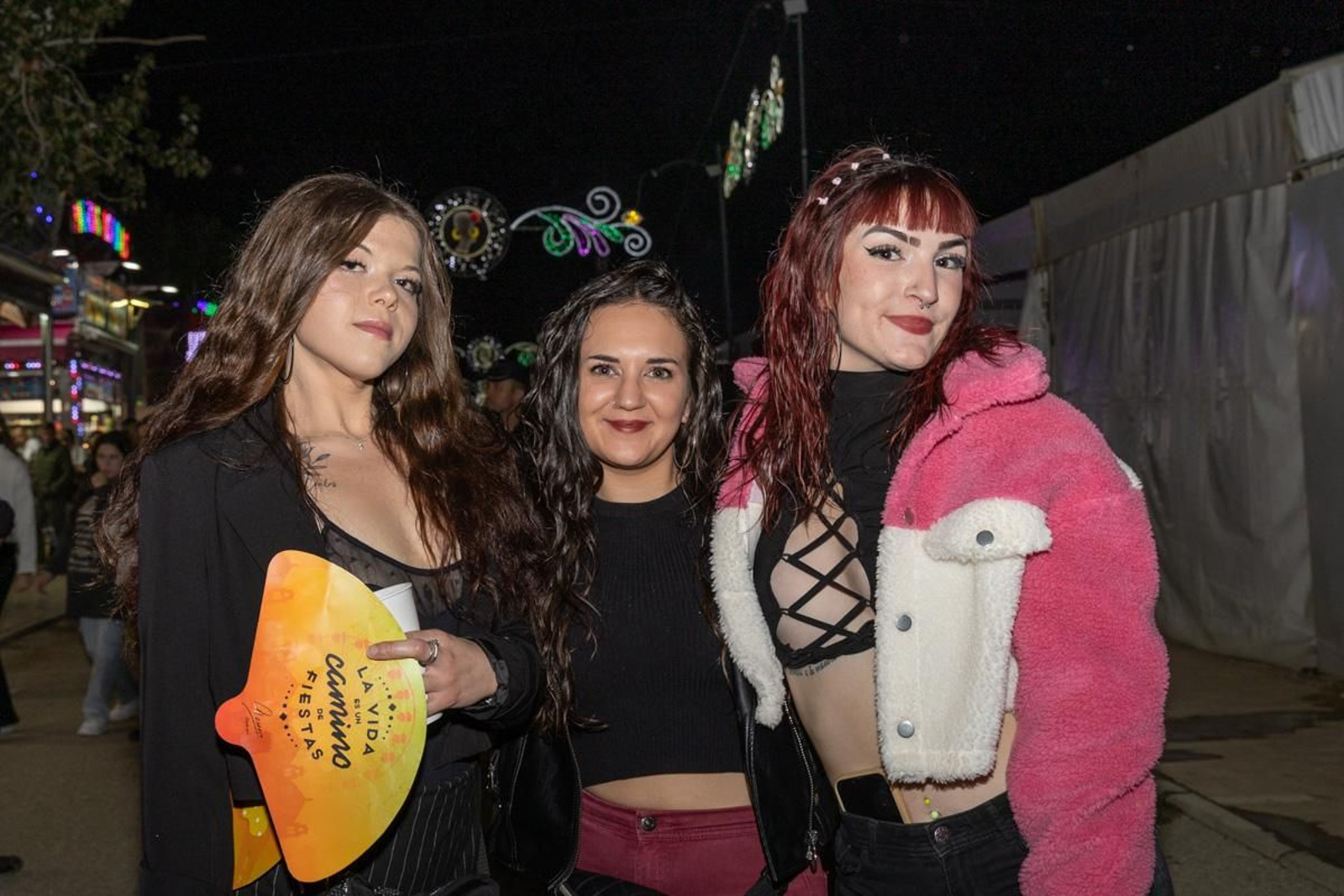 Feria de San Lucas por la noche, en imágenes