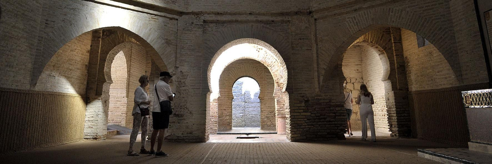 Interior del Alcázar de Jerez.