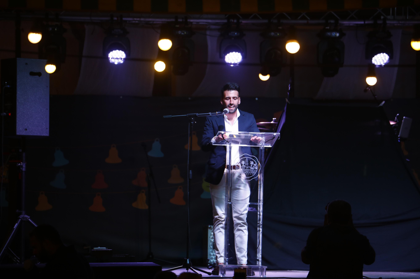 Juan Rafael Fuentes pregona la Velá de la Fuensanta, en imágenes