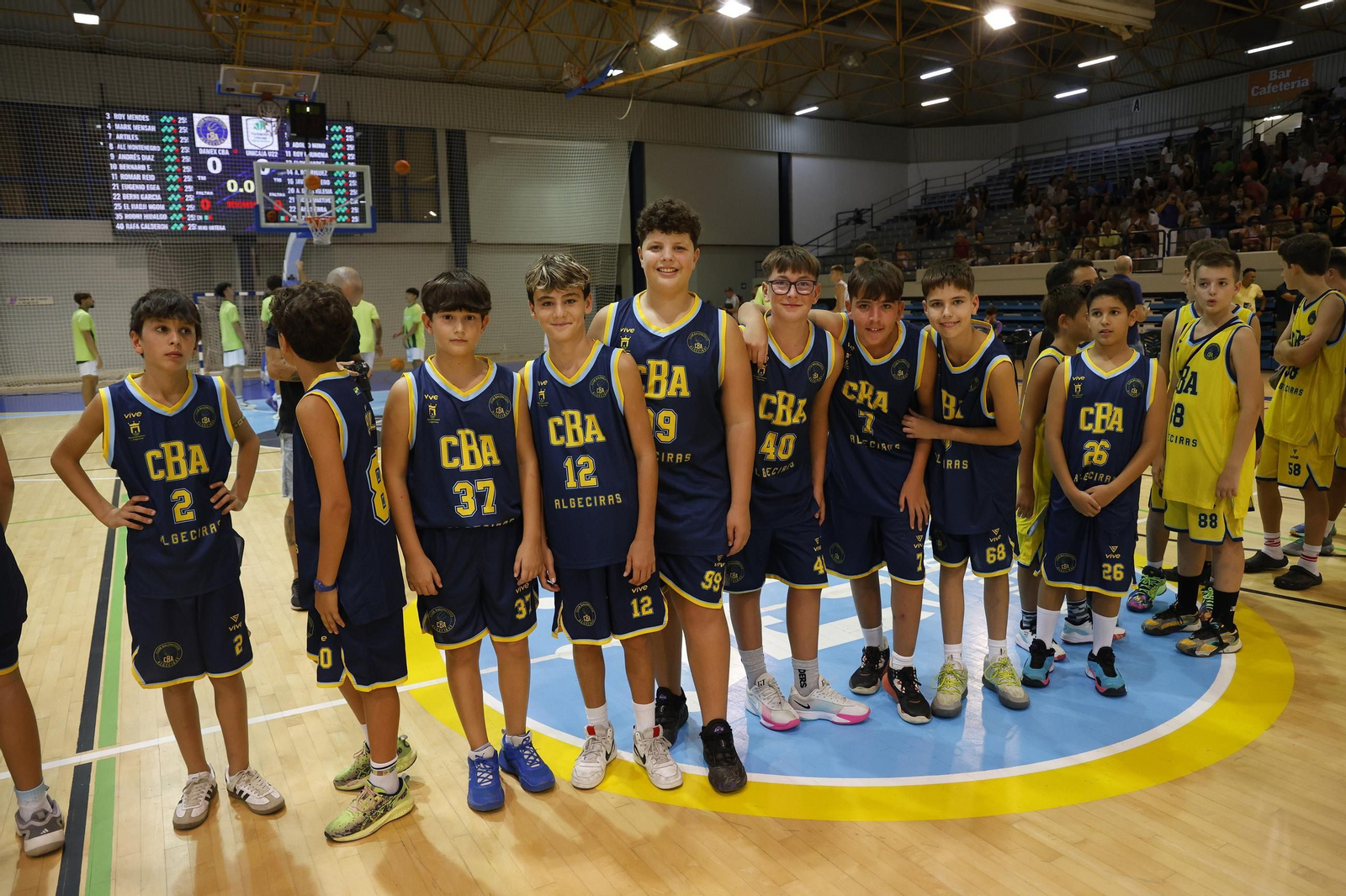Fotos de la presentación de los equipos de cantera del CB Ciudad de Algeciras