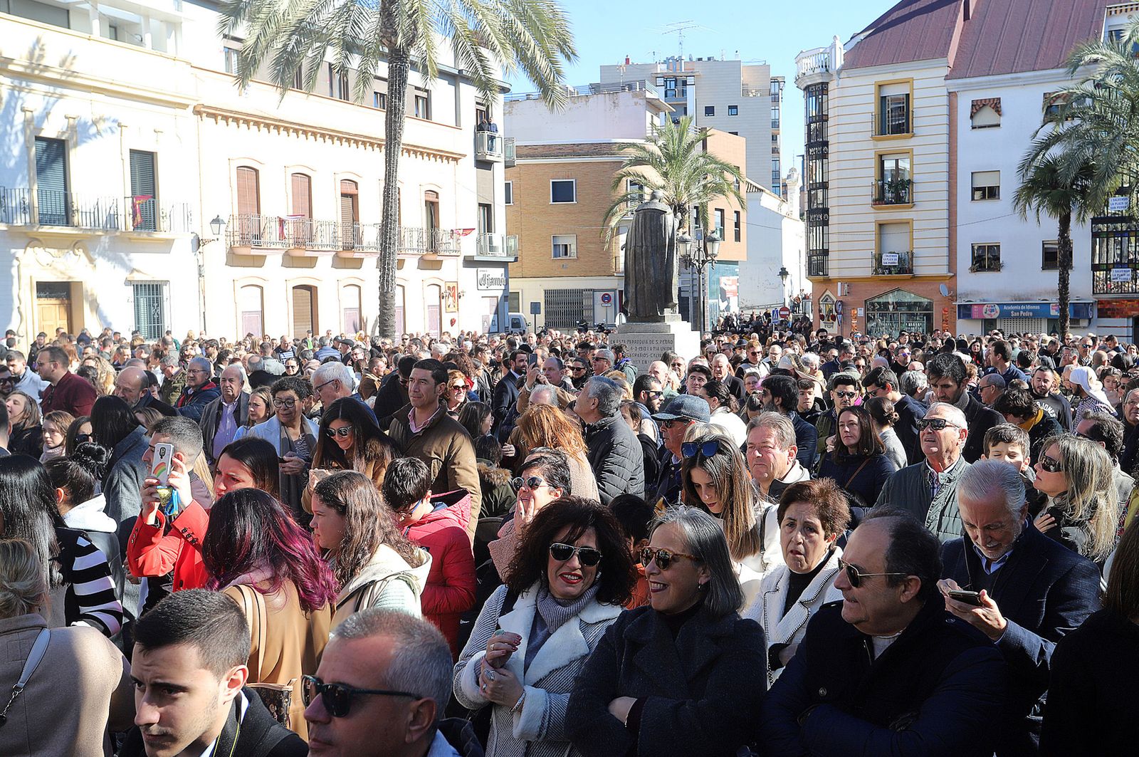 Imágenes de la procesión de San Sebastián en Huelva
