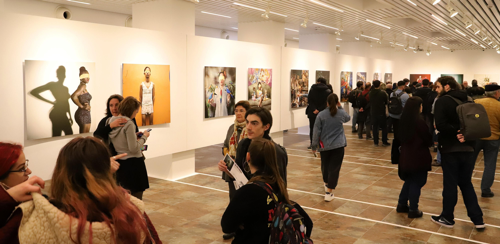 Imágenes de la exposición de Latitudes "Trópico de cáncer" de J.M. Díaz Burgos