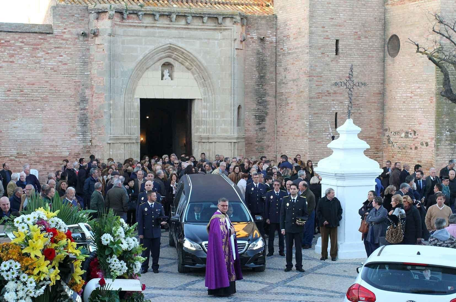 Imágenes del funeral de Pilar Pulgar
