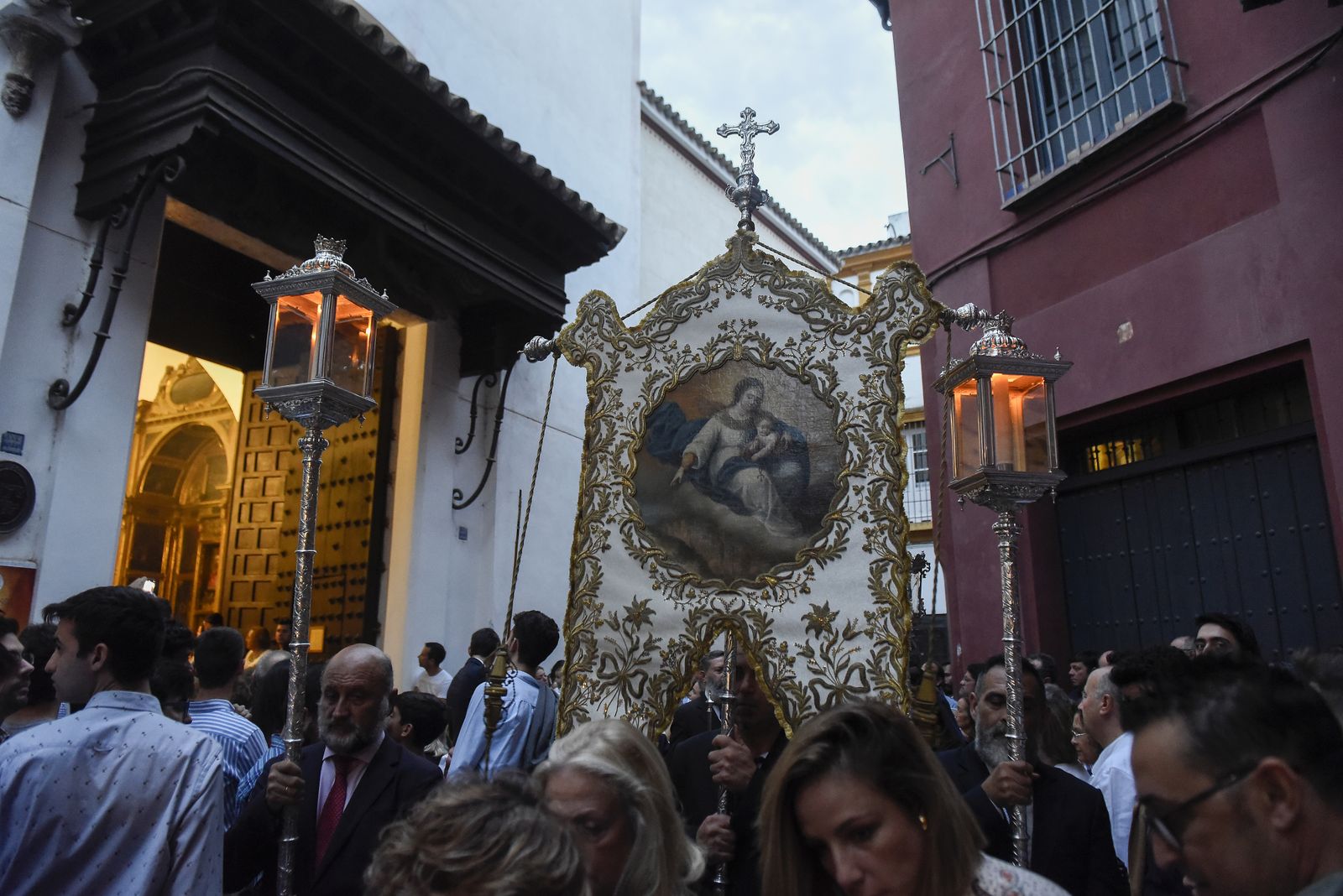 Las imágenes de la procesión de la Virgen de las Nieves