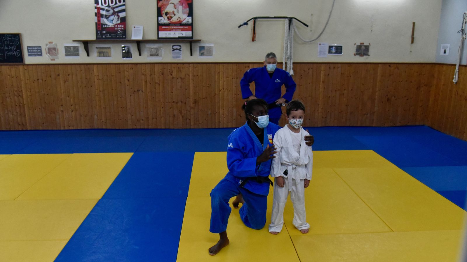 Las fotos de la clase magistral de María Bernabéu judoka olimpica