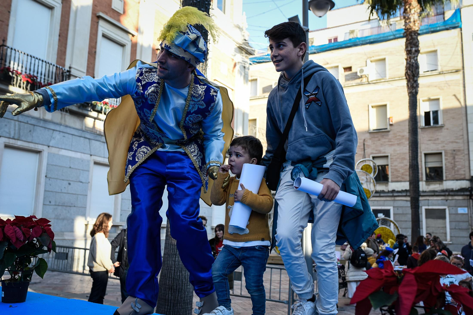 Imágenes de la entrega de cartas a SSMM Los Reyes Magos en el Ayuntamiento