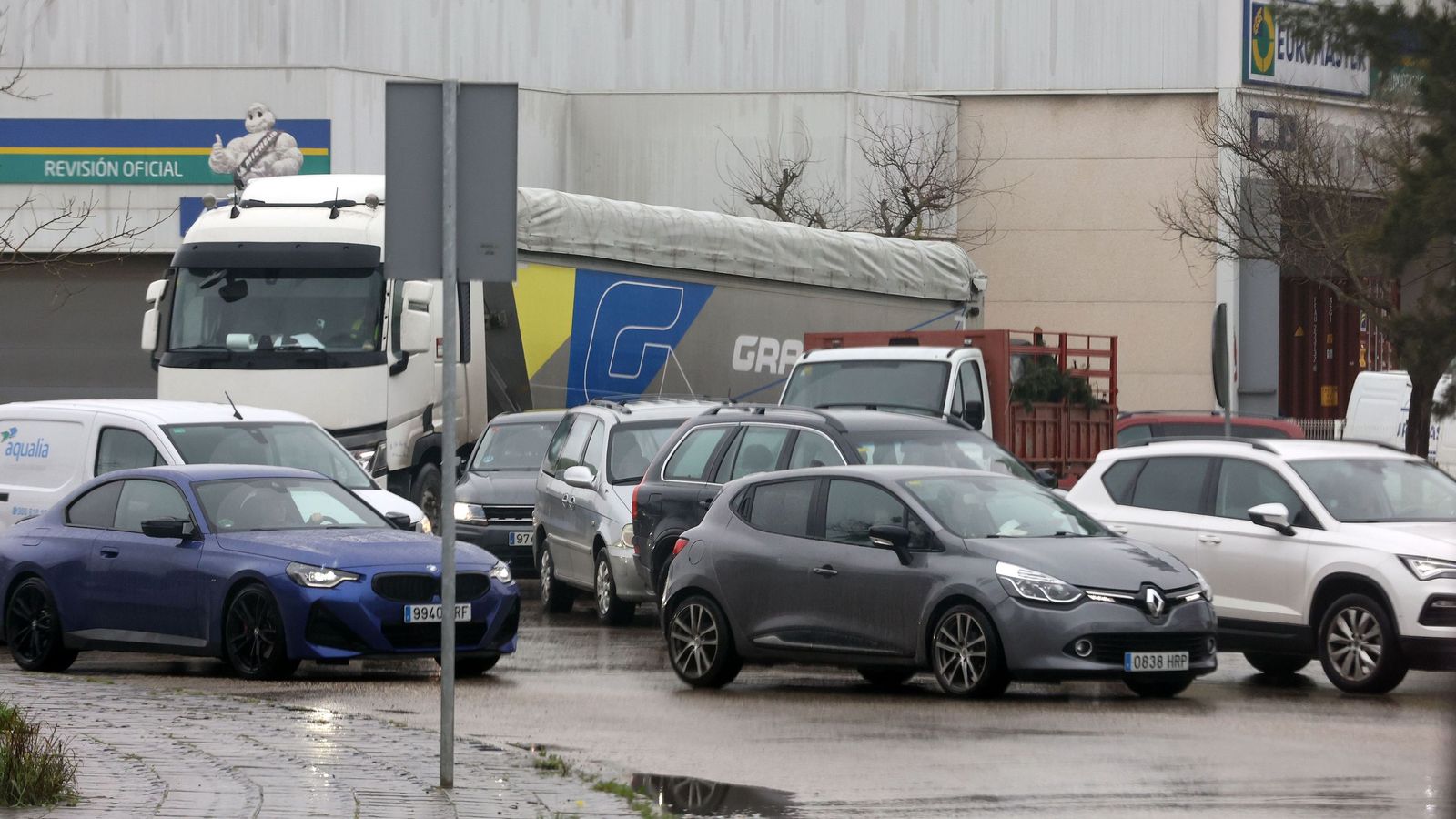 Ruta por la zona rural inundada de Jerez
