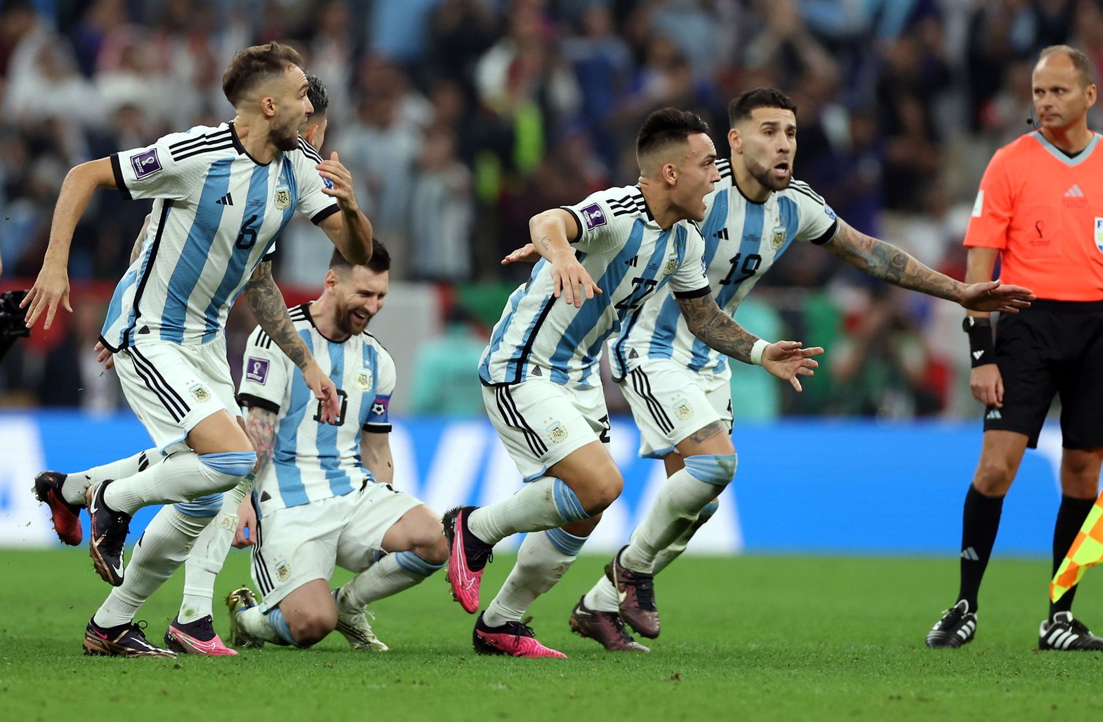 Fotos de la final: Argentina-Francia