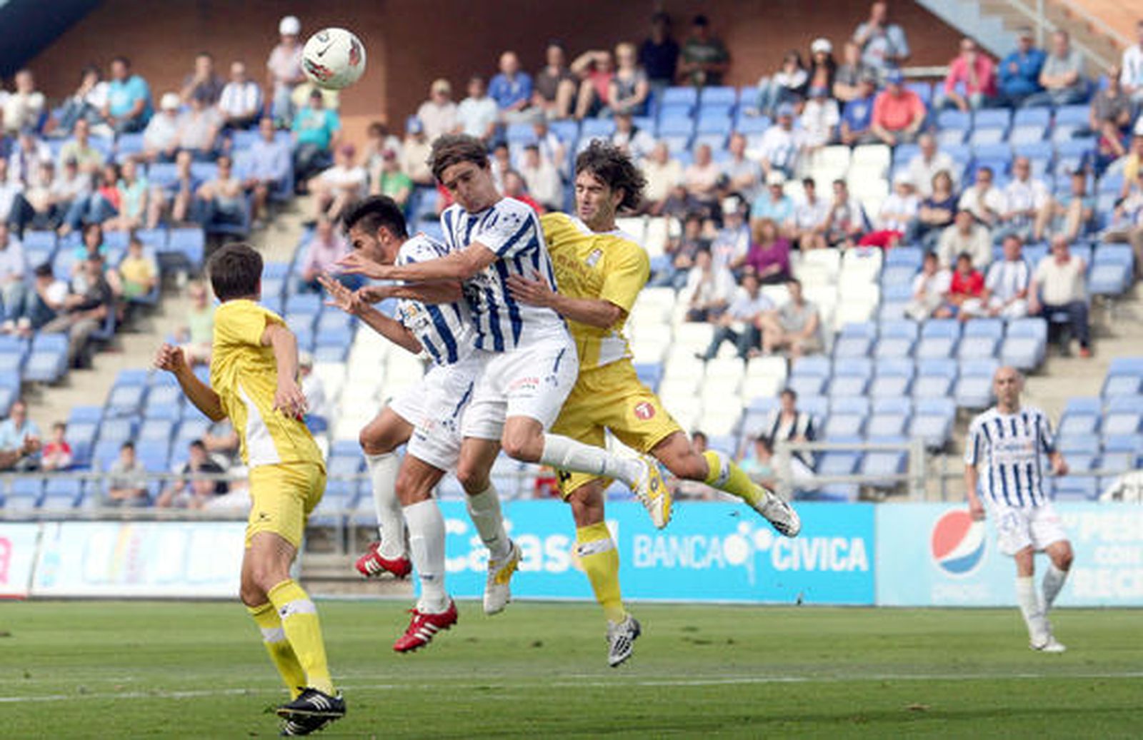 El Recreativo cierra la temporada con una derrota ante el Cartagena.

Foto: Josue Correa