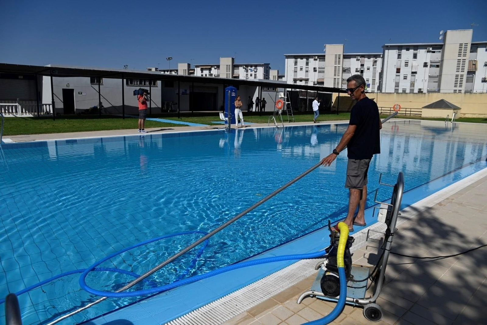Piscina de la calle Marbella en Córdoba.