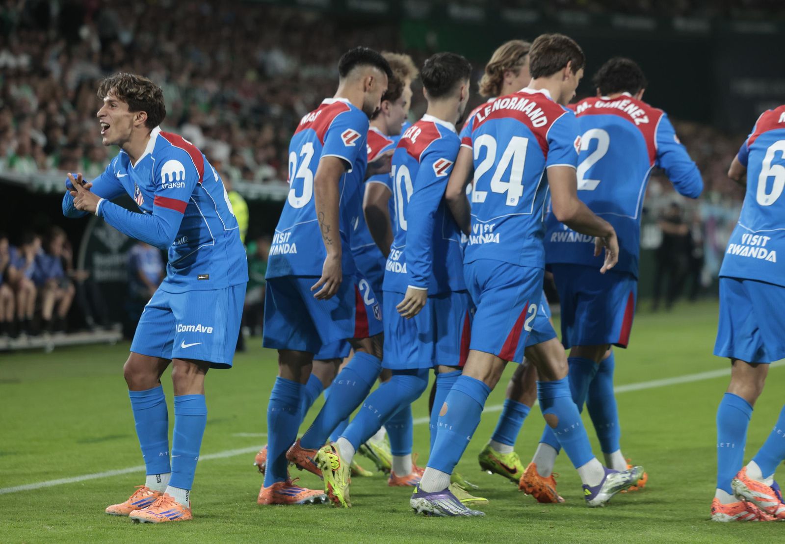 Las fotos del Betis - Atlético de Madrid