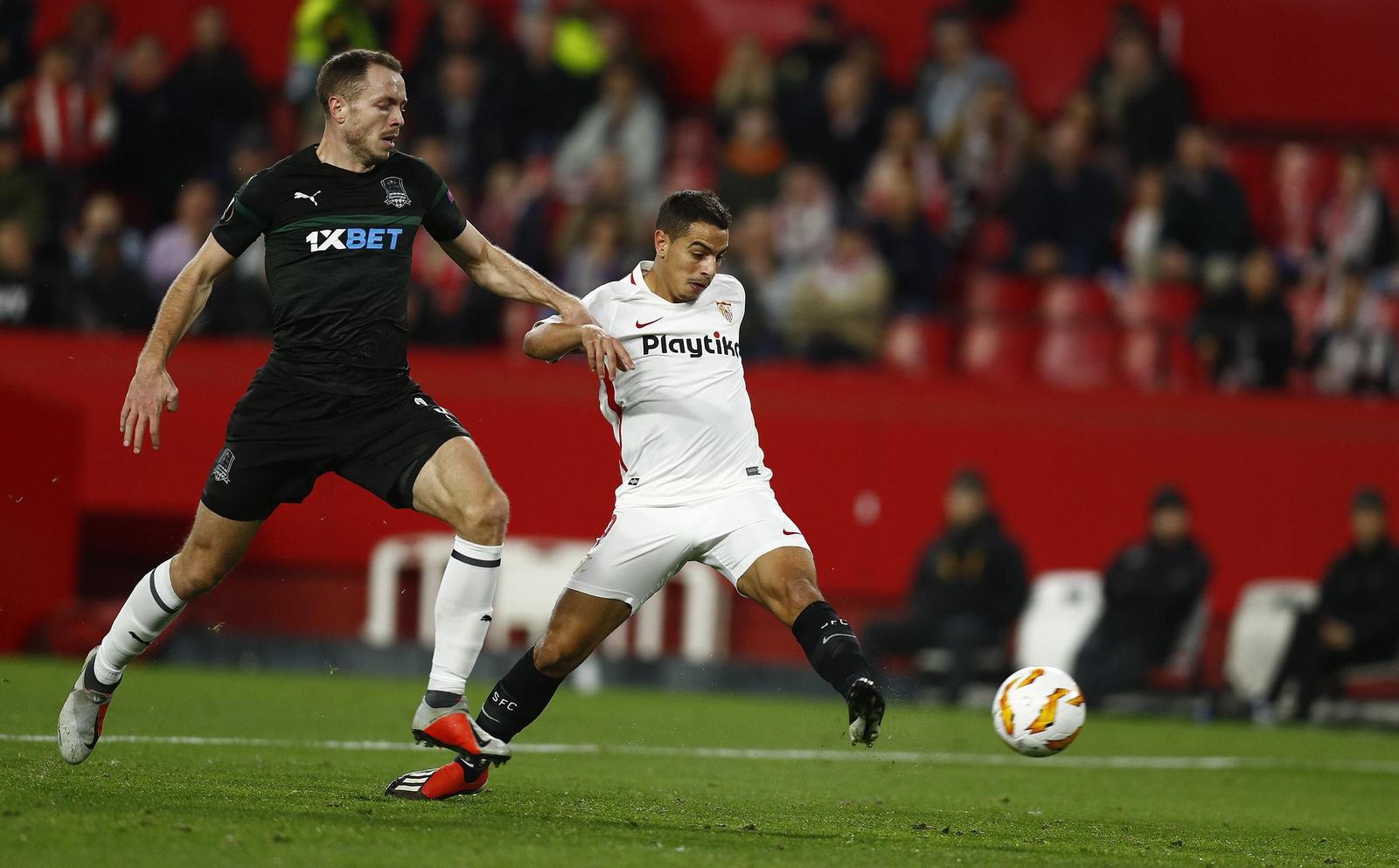 Las imágenes del Sevilla FC-Kranodar