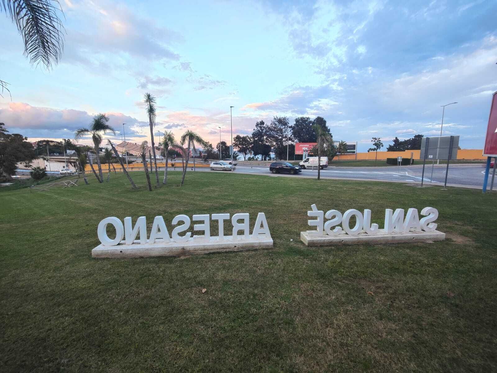 Rotonda en San José Artesano.