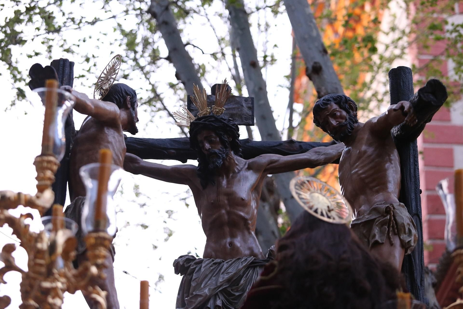 El Cristo de la Conversión de la Hermandad de Montserrat.