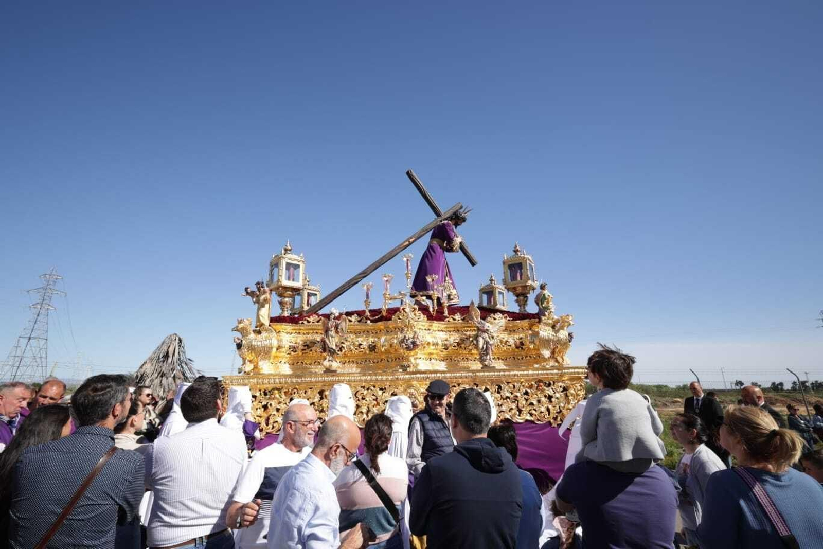 Las imágenes de la hermandad del Gran Poder de la Semana Santa de San Fernando 2023.