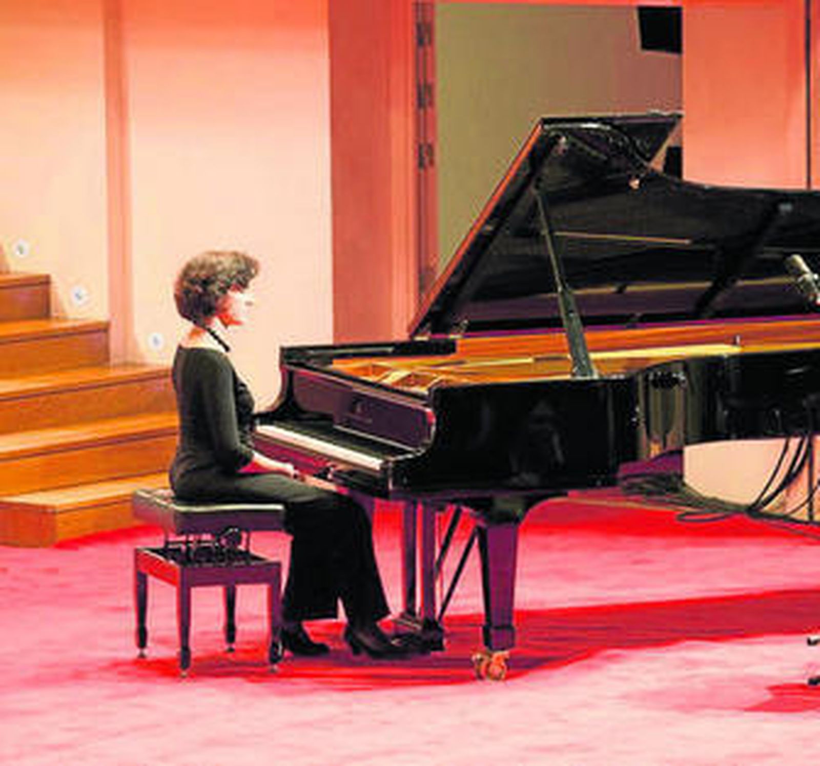 Rosa Torres-Pardo, en un recital.