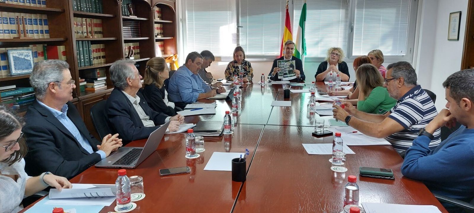 Comisión de prevención de riesgos laborales celebrada este martes en Almería