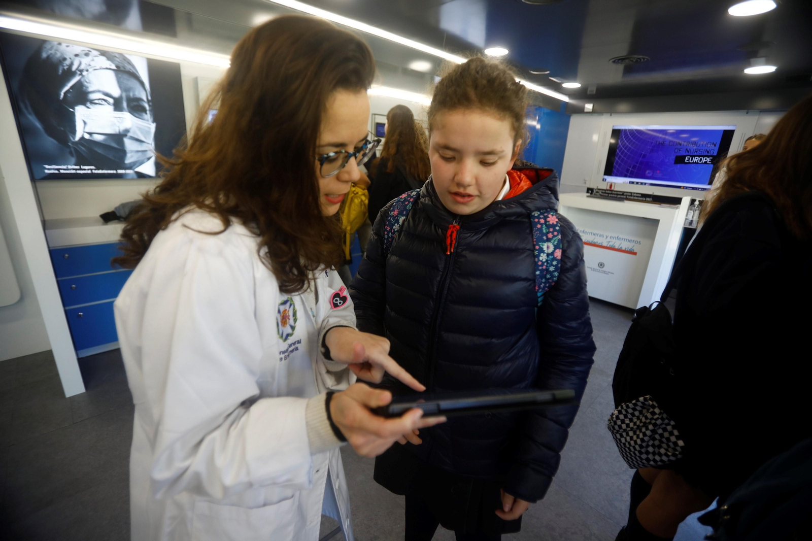 Las imágenes de la Ruta Enfermera en Córdoba